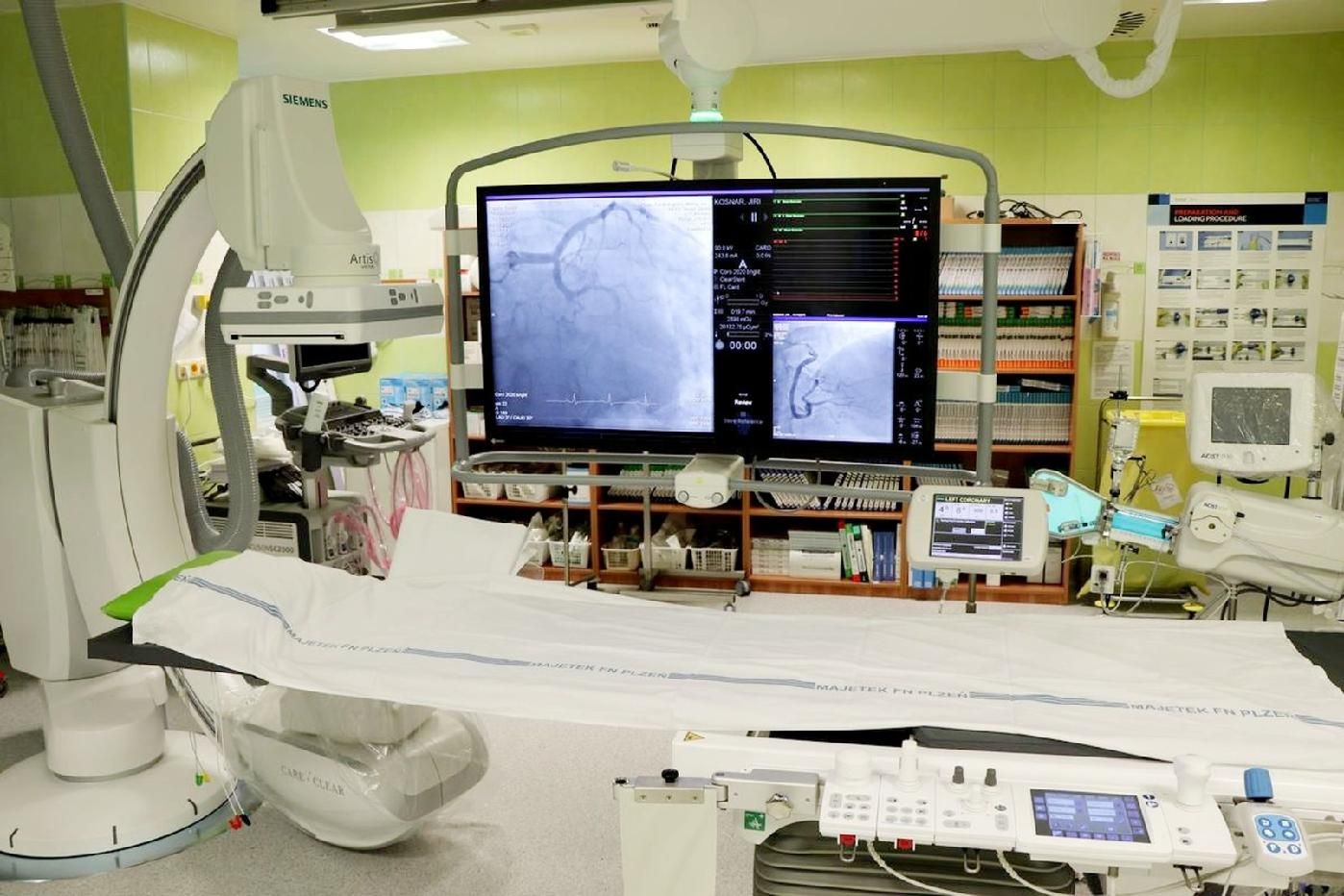 Kardiologické zákroky provádí lékaři FN s nejnovějšími přístroji