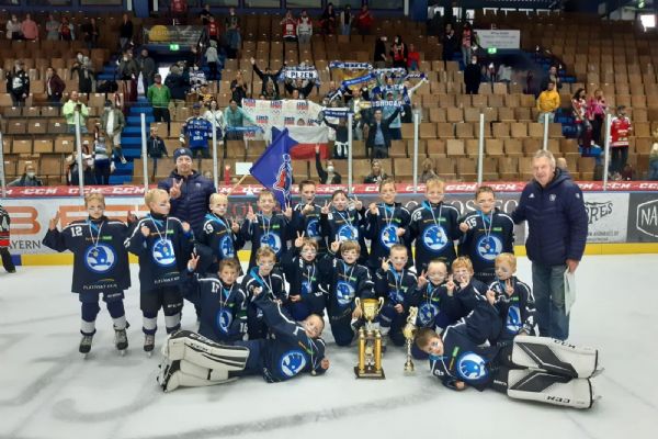 Žákovský tým HC Škoda U9 vyhrál prestižní turnaj v Ga-Pa