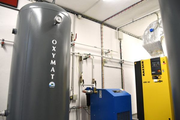Cvikovská léčebna dýchacích nemocí získala nové kyslíkové přívody