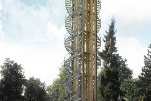 Nová rozhledna na Jitrovníku: Investice 10 milionů, podpořena dotacemi