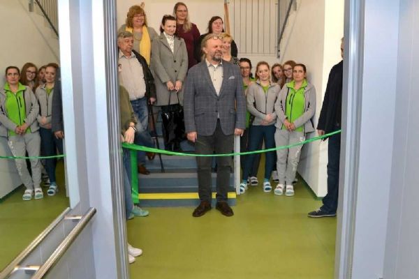 Nový výtah v Dolní Chřibské zlepšil komfort v Domově Potoky