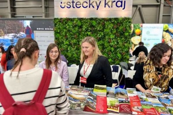 Ústecký kraj záříl na veletrhu: lákál turisty na památky a cyklostezky