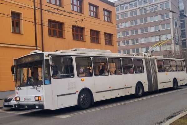 České Budějovice se loučí s trolejbusy Škoda 15 Tr po 32 letech!