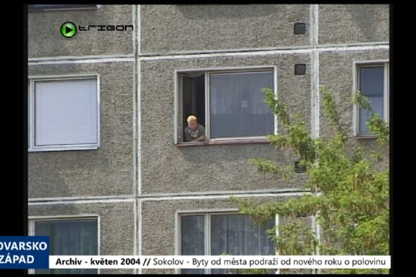 2004 – Sokolov:  Byty od města podraží od nového roku o polovinu (TV Západ)