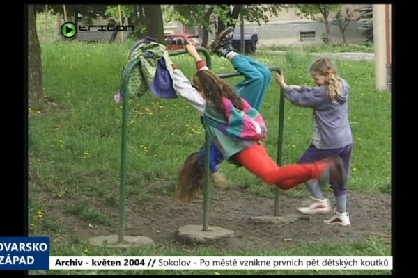 2004 – Sokolov: Po městě vznikne prvních pět dětských koutků (TV Západ)