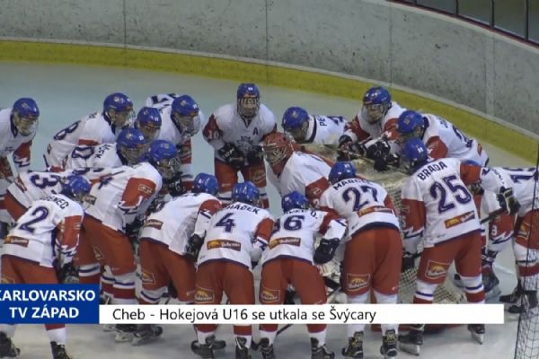 Cheb: Hokejová U16 se utkala se Švýcarskem (TV Západ)