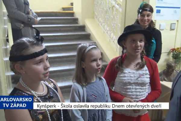 Kynšperk: Škola oslavila republiku Dnem otevřených dveří (TV Západ)