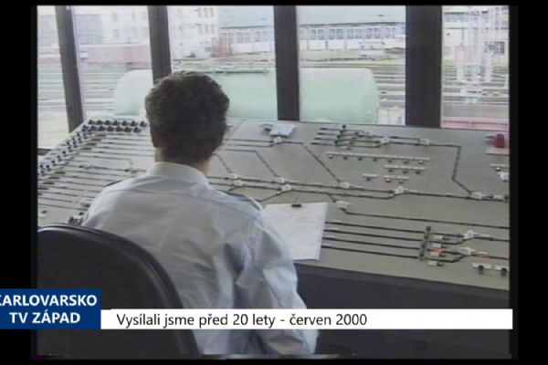 2000 – Cheb: Modernizace nádraží vyšla na téměř 900 milionů (TV Západ)