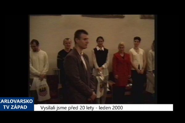 2000 – Cheb: Nejúspěšnější sportovci města byli oceněni (TV Západ)