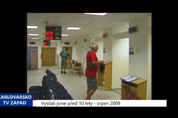 2009 – Sokolov: Na úřadě budou mít lidé více soukromí (3816) (TV Západ)