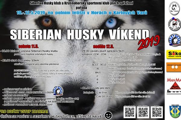 Karlovy Vary: V květnu se bude konat 15. ročník Siberian Husky víkend