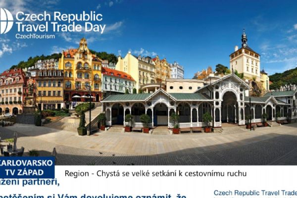 Region: Chystá se velké setkání k cestovnímu ruchu (TV Západ)
