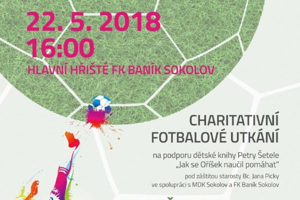 Sokolov: Ve městě proběhne benefiční utkání Hrajeme pro pohádku