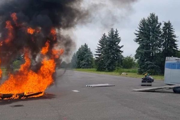 „Letiště Pardubice: Simulace letecké nehody s 84 pasažéry“