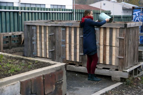 Kompostér v PěstírněDEPO je nově k dispozici široké veřejnosti