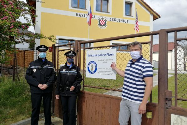 Okrskové strážnici v Plzni v Liticích už slouží úřední místnost