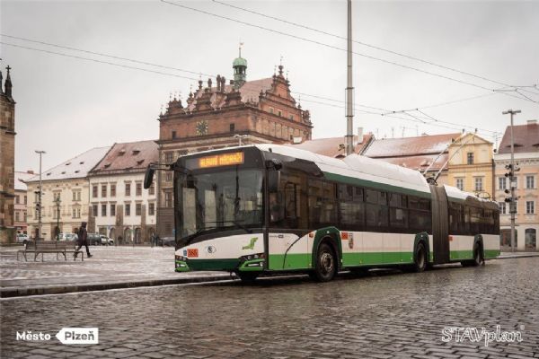 Plzeň představuje projekt nových trolejbusových linek na Severní Předměstí