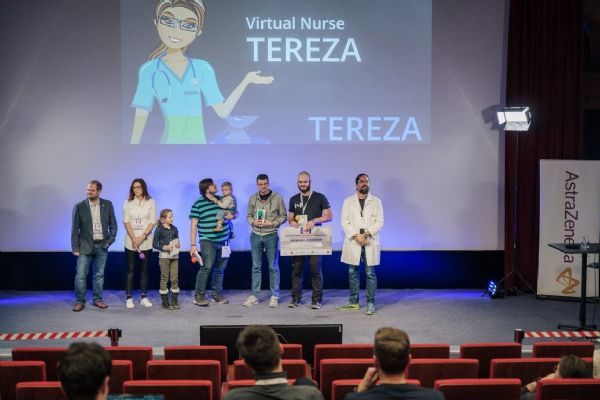 Evropský zdravotnický hackathon vyhrála Virtuální sestra Tereza, která pomůže pacientům u lékaře