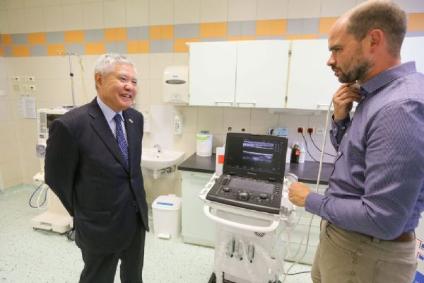 Toyota podpořila nákup ultrazvuku pro kolínskou nemocnici