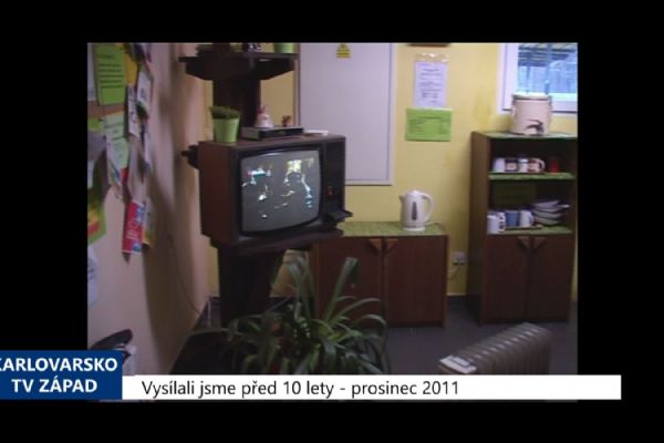 2011 - Sokolov postaví stan pro bezdomovce (TV Západ)
