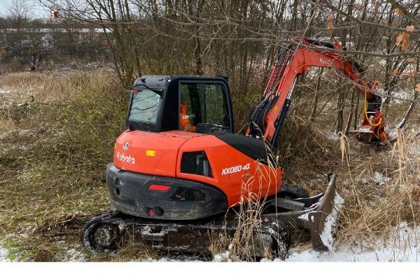 ŘSD zahájilo kácení mimo-lesních dřevin na území dostavby Pražského okruhu v úseku D1 – Běchovice