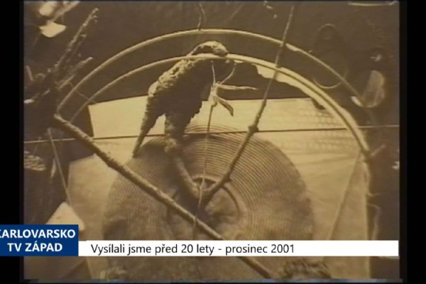 2001 – Cheb: V Galerii 4 vystavuje zátiší Rudo Prekop (TV Západ)