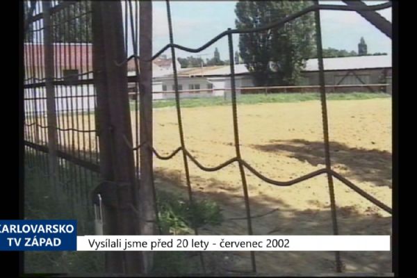 2002 – Cheb: Areál netradičních sportů má nové plážové hřiště (TV Západ)