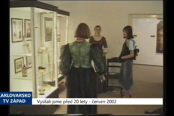 2002 – Cheb: Den otevřených dveří muzea využily stovky lidí (TV Západ)