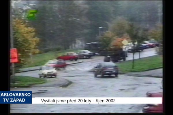 2002 – Cheb: K revitalizaci Zlatého vrchu se budou moci občané vyjádřit (TV Západ)