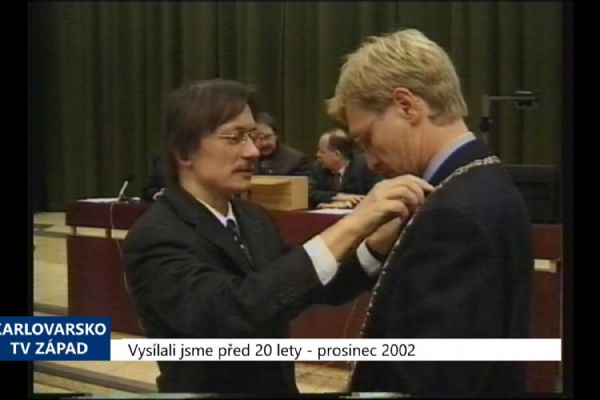 2002 – Cheb: Novým starostou města byl zvolen lékař Jan Svoboda (TV Západ)
