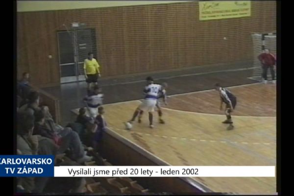 2002 – Cheb: Ve futsalovém derby zvítězila Bohemia Lignum (TV Západ)
