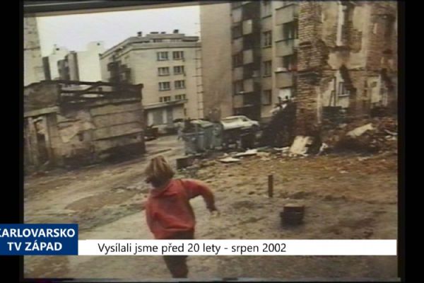 2002 – Cheb: Výstava přibližuje důsledky války v Jugoslávii (TV Západ)