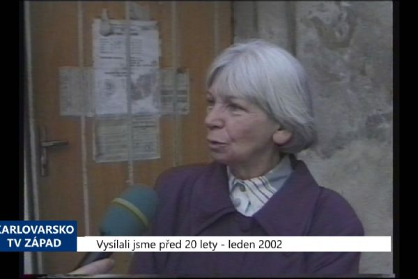 2002 – Cheb: Vznikne první ubytovna pro bezdomovce (TV Západ)