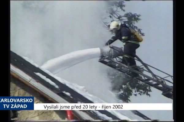 2002 – Chodov: Při požáru autodílny uhořel mechanik (TV Západ)
