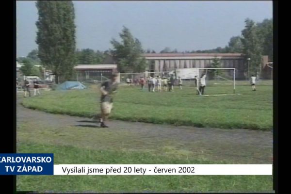 2002 – Sokolov: U sportovní haly se zrekonstruují tři hřiště (TV Západ)