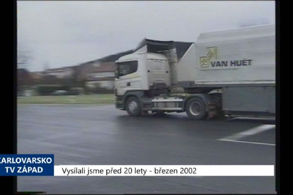 2002 – Sokolovsko: Počet nehod na Šestce prudce narostl (TV Západ)