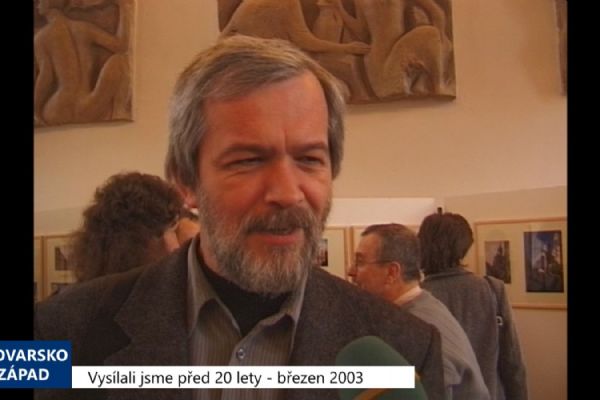 2003 – Cheb: Nová kniha srovnává historické fotky se současností (TV Západ)