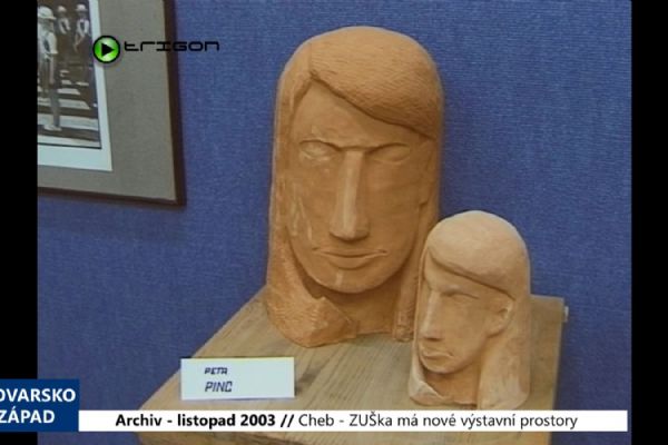 2003 – Cheb: ZUŠka má nové výstavní prostory (TV Západ)