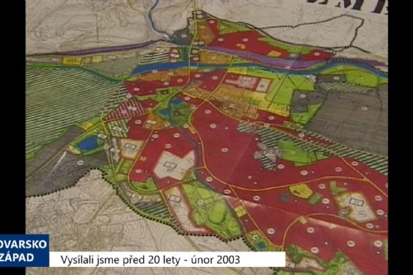 2003 – Sokolov: Připravuje se nový Územní plán (TV Západ)
