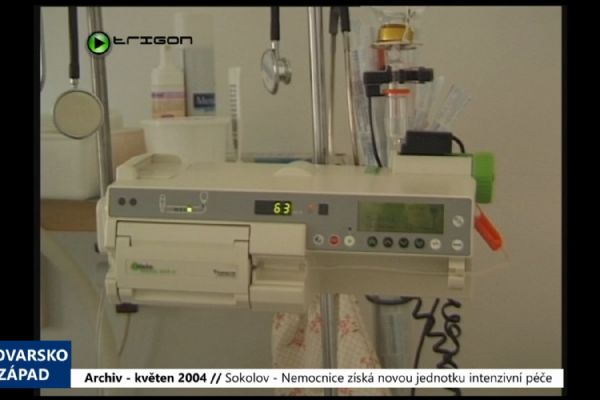 2004 – Sokolov: Nemocnice získá novou jednotku intenzivní péče (TV Západ)