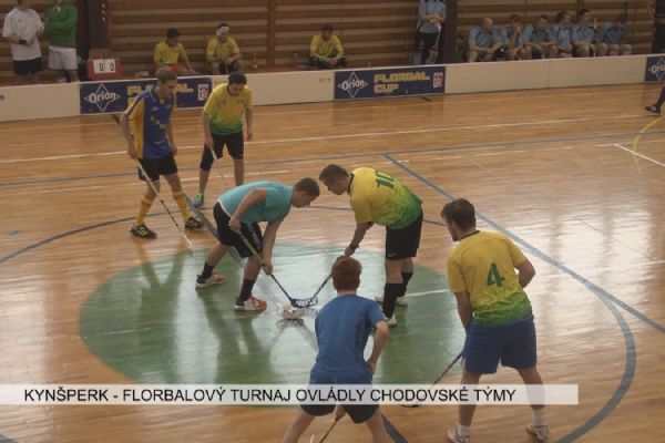 Kynšperk: Florbalový turnaj ovládly chodovské týmy  (TV Západ)