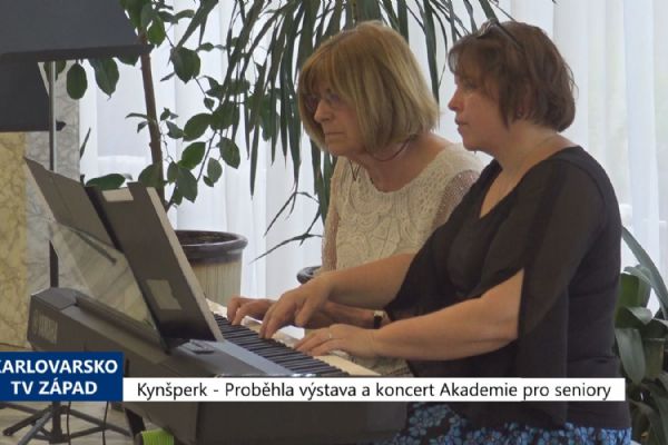 Kynšperk: Proběhla výstava a koncert Akademie pro seniory (TV Západ)