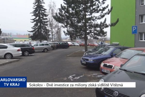 Sokolov: Dvě investice za miliony získá sídliště Vítězná (TV Západ)