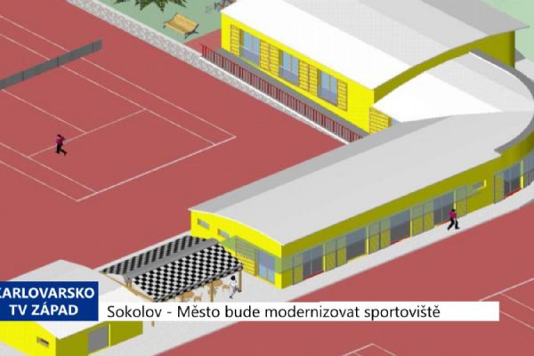 Sokolov: Město bude v příštích letech modernizovat sportoviště (TV Západ)