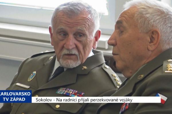 Sokolov: Na radnici přijali perzekvované vojáky (TV Západ)