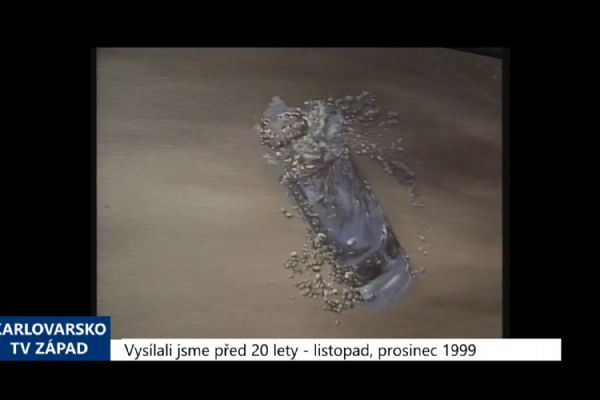 1999 – Cheb: V galerii proběhla vernisáž výstavy Pocta divnosti (TV Západ)