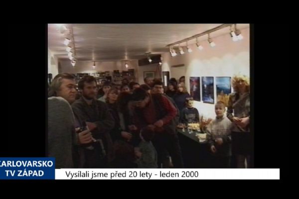 2000 – Cheb: Galerie G4 slaví 15 let (TV Západ) 