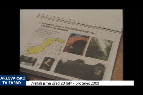 2000 – Cheb: Zahradní výstava poprvé opustí hranice Německa (TV Západ)