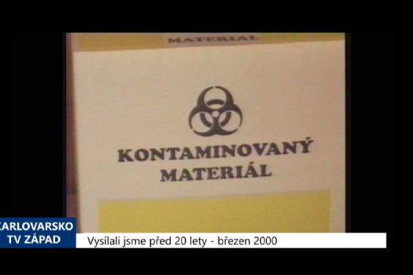 2000 – Mariánské Lázně: Zdroj salmonelózy se nepodařilo zjistit (TV Západ)