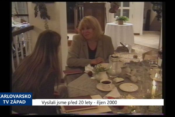 2000 – Mariánské Lázně: Žofie Kanyzová vyprávěla o lunárních kalendářích (TV Západ)